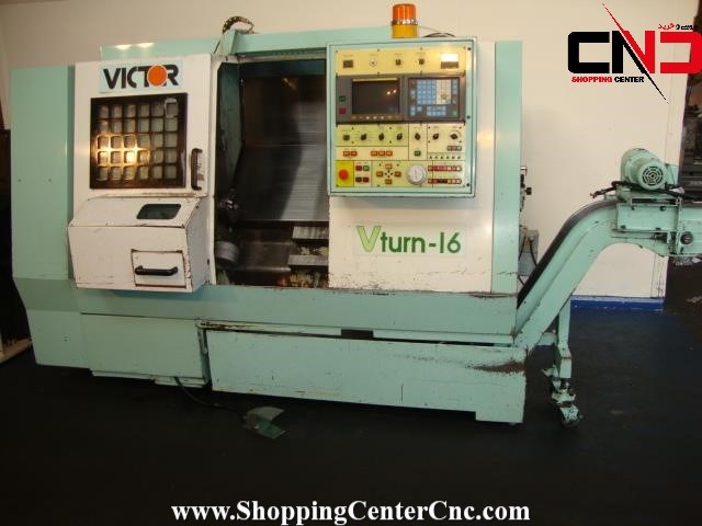 نقشه برق تراش سی ان سی VICTOR VTURN 16  با کنترل FANUC OT