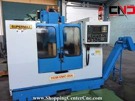 کاتالوگ و نقشه برق فرز سی ان سی Supermax YCM VMC 85A با کنترل FANUC OM