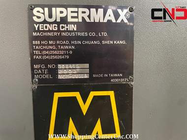 فرز سی ان سی سه محور SUPERMAX YCM FV 560A ساخت تایوان