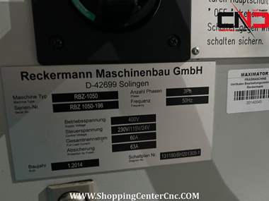 فرز سی ان سی چهار محور RECKERMANN RBZ 1050 ساخت المان