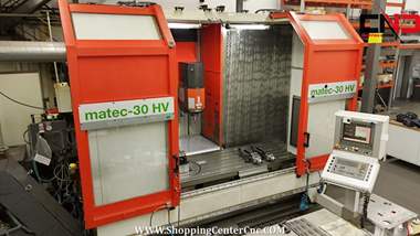 فرز سی ان سی پنج محور MATEC 30HV ساخت آلمان