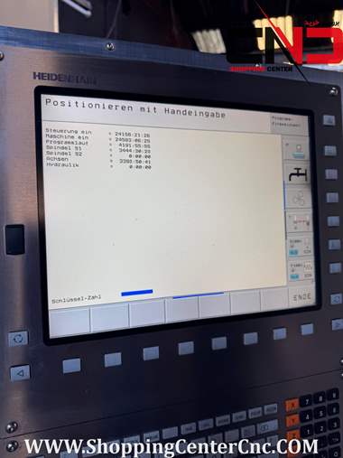 فرز سی ان سی سه محور Wemas VZ 1020 ساخت جمهوری چک