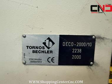 طول تراش سی ان سی نه محور TORNOS DECO 10a ساخت سوئیس