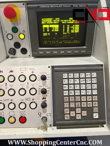 طول تراش سی ان سی نه محور TORNOS DECO 10a ساخت سوئیس