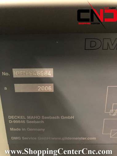 فرز سی ان سی پنج محور Deckel Maho DMU 50 eVo Linear ساخت المان