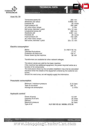 تراش سی ان سی یازده محور Tornos Schaublin 65 TM6ساخت سوئیس