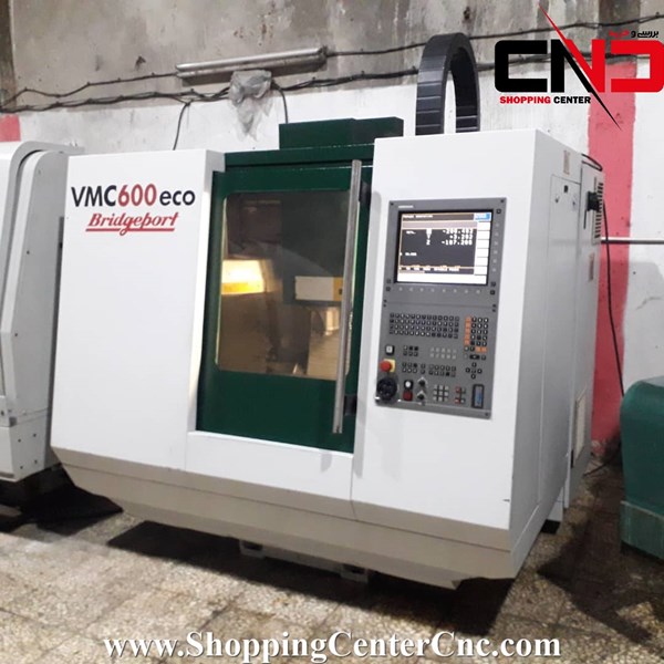 فرز سی ان سی سه محور Bridgeport VMC 600 ECO ساخت انگلستان